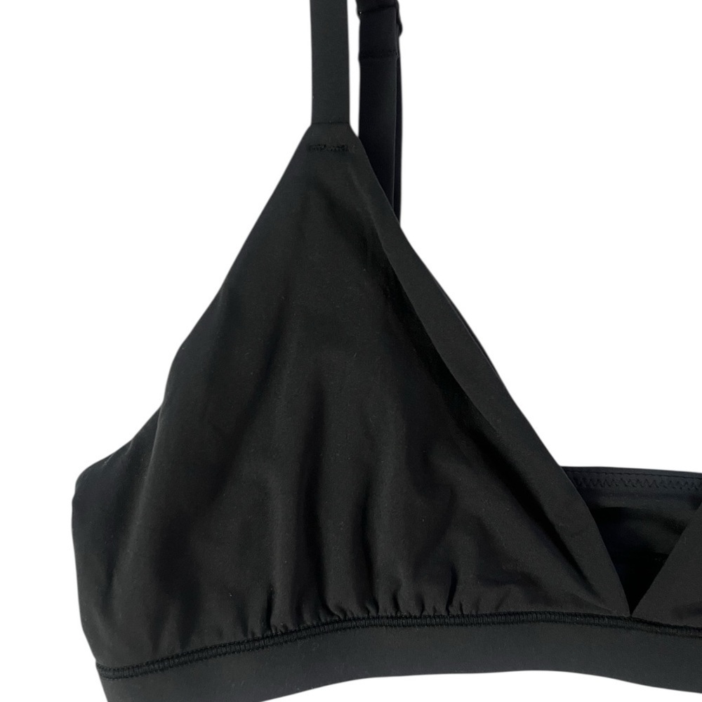 SKIMS Fits Everybody Triangle Bralette – Onyx (Size L) | NWT - Picture 3 of 7